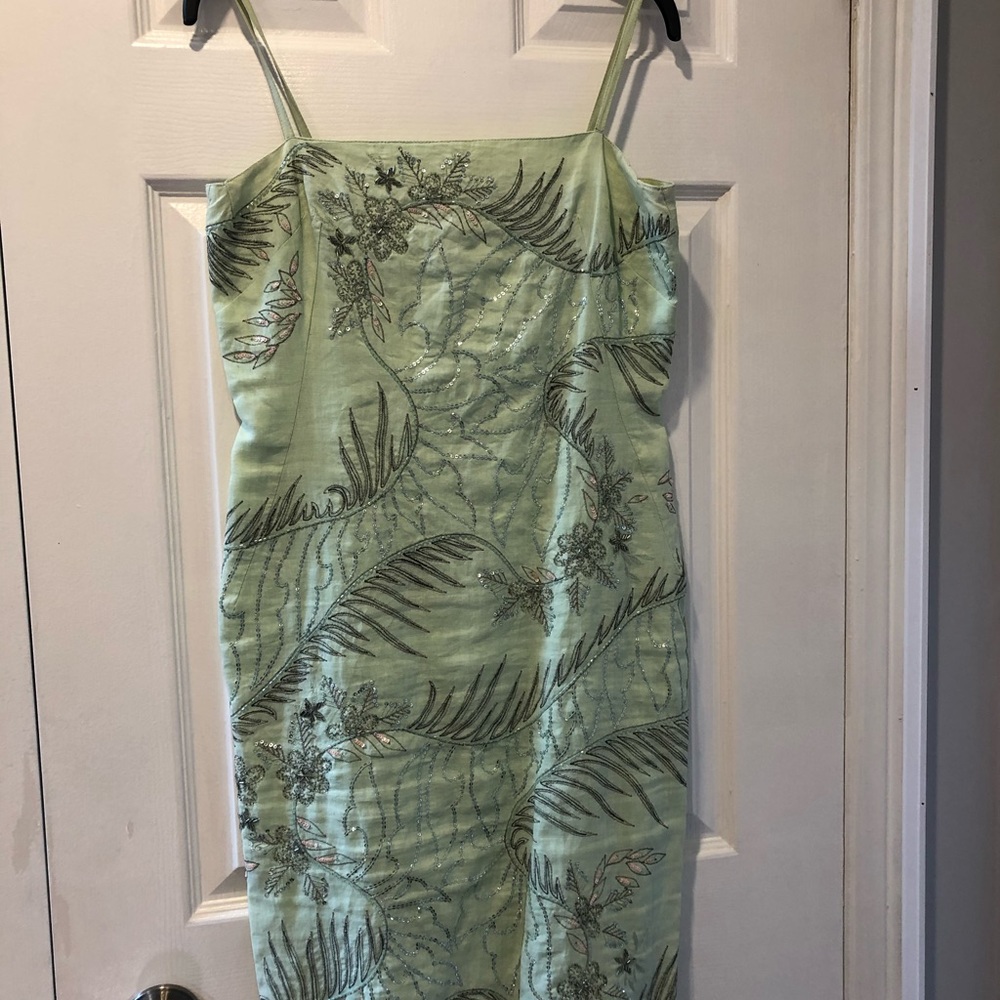 FRENCH CONNECTION Spaghetti Sequin Dress